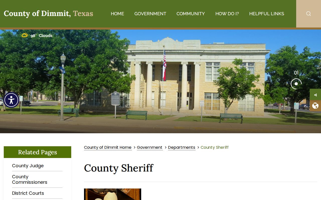 Dimmit County Sheriff source for 72-hour release record requests